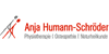 Kundenlogo von Humann-Schröder Anja Praxis für Physiotherapie,  Osteopathie und Naturheilkunde