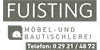 Kundenlogo von Fuisting GmbH Tischlerei