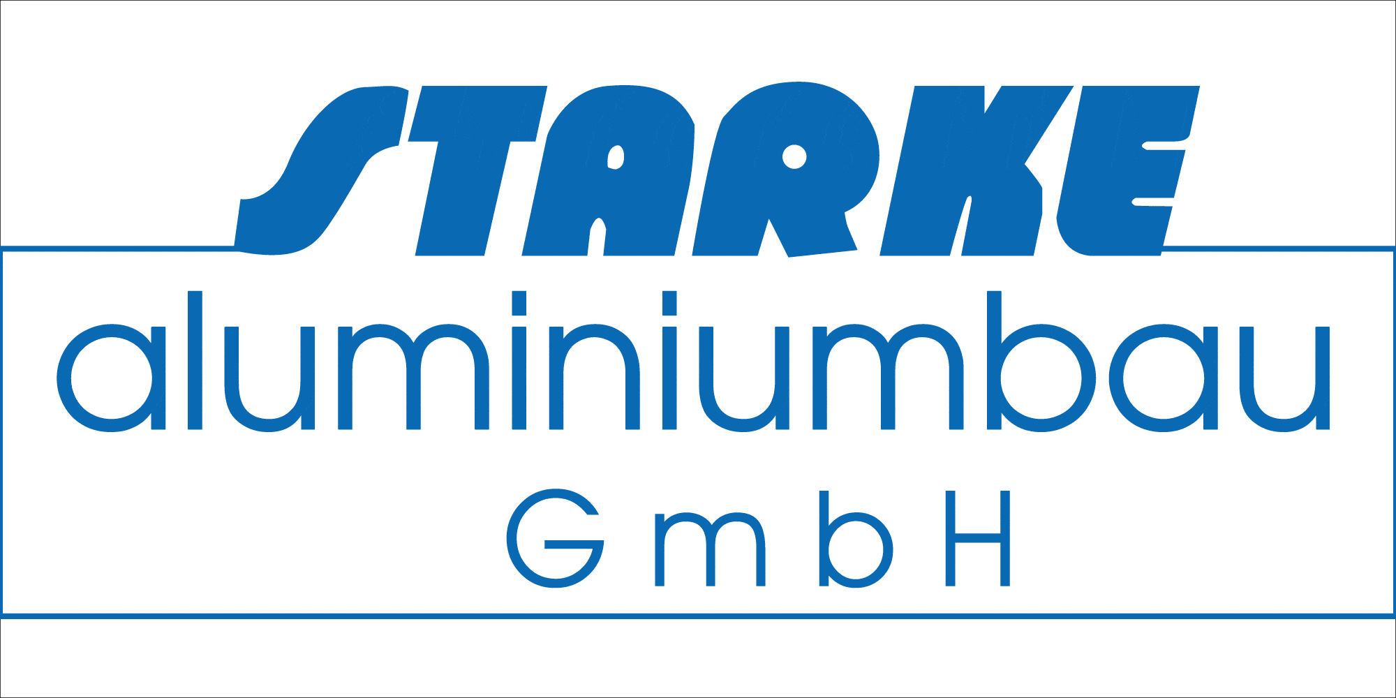Kundenlogo von Starke Aluminiumbau GmbH