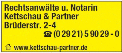 Kundenbild klein 2 Kettschau & Partner Rechtsanwälte & Notare