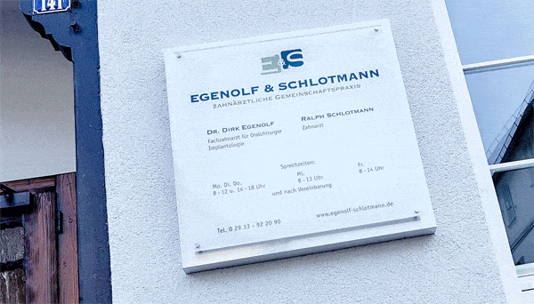 Kundenfoto 1 Egenolf & Schlotmann , Egenolf Dirk Dr. Facharzt für Oralchirurgie, Implantologie u. Schlotmann Ralph Zahnarzt