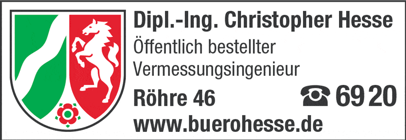 Kundenbild groß 1 Hesse Christopher Dipl.-Ing. Vermessungsbüro