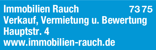 Kundenbild groß 1 Immobilien Rauch GmbH