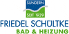 Kundenlogo von Friedel Schültke Bad & Heizung GmbH Sanitär- und Heizungskundendienst