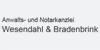 Kundenlogo von Bradenbrink Martin Rechtsanwalt u. Notar Kundenlogo von Bradenbrink Martin Rechtsanwalt u. Notar