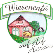 Kundenlogo von Wiesen-Café Hof Haram u. Knut u. Gesine Haram