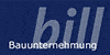 Kundenlogo von Bill GmbH Bauunternehmen Kundenlogo von Bill GmbH Bauunternehmen
