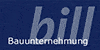 Kundenlogo von Bill GmbH Bauunternehmen Kundenlogo von Bill GmbH Bauunternehmen