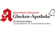 Kundenlogo von Glocken Apotheke Gesundheits-Stützpunkt, Inh. Dr. Schamim Eckert Kundenlogo von Glocken Apotheke Gesundheits-Stützpunkt, Inh. Dr. Schamim Eckert