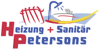 Kundenlogo Petersons Heizung Sanitärinstallationen, Gas, Solar, Bad Modernisierung Kundenlogo Petersons Heizung Sanitärinstallationen, Gas, Solar, Bad Modernisierung