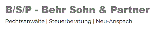Kundenlogo von B/S/P Behr Sohn & Partner Rechtsanwälte und Steuerberatung
