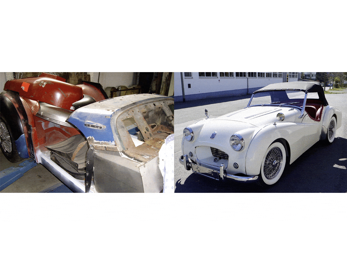 Kundenbild groß 14 Autolackiererei Wagner Oldtimer u. Karosseriebau