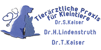 Kundenlogo Kaiser S. Dr. , Lindenstruth H. Dr. , Kaiser T. Dr. Tierärztliche Praxis für Kleintiere