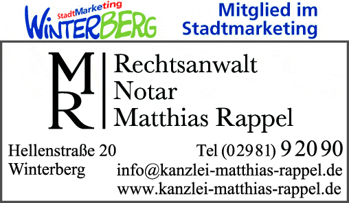 Kundenbild groß 1 Rappel Matthias Rechtsanwalt u. Notar