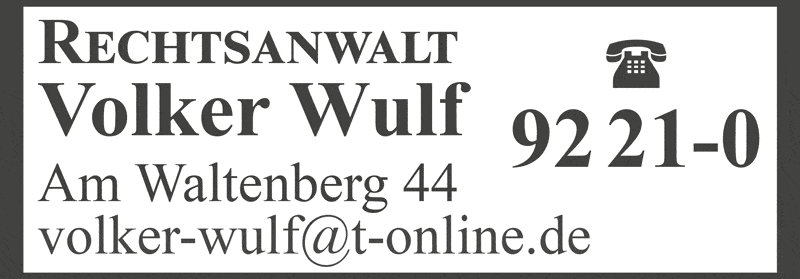 Kundenbild groß 1 Wulf Volker Rechtsanwalt