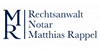 Kundenlogo von Rappel Matthias Rechtsanwalt u. Notar