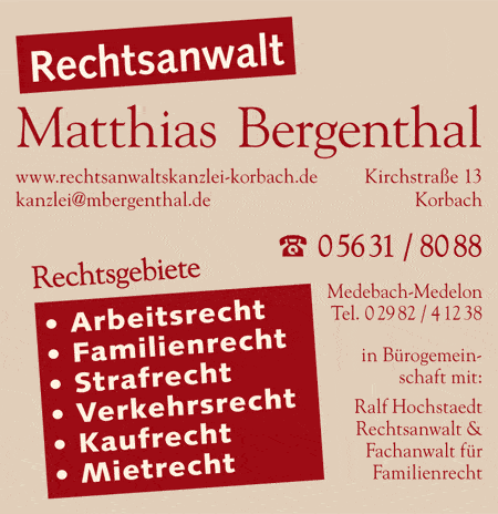 Kundenbild groß 1 Bergenthal Matthias