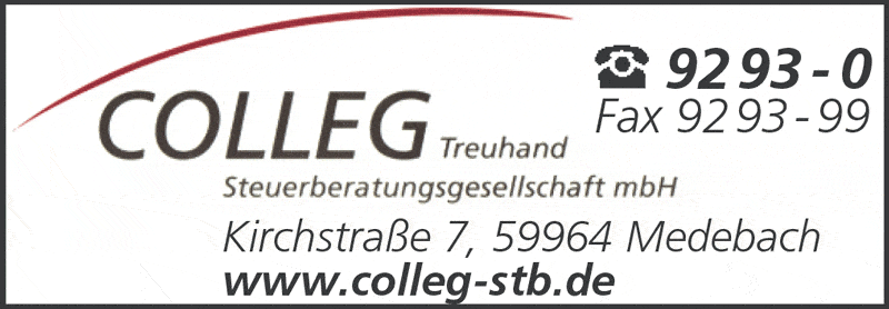 Kundenbild groß 1 Colleg-Treuhand GmbH Steuerberatungsgesellschaft