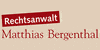 Kundenlogo von Bergenthal Matthias Rechtsanwaltskanzlei