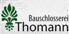 Kundenlogo von Thomann Jürgen Bauschlosserei