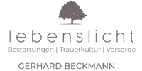 Kundenlogo Lebenslicht Bestattungen & Trauerredner Gerhard Beckmann