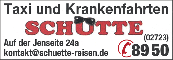 Kundenbild groß 1 Schütte Jürgen Taxi und Krankenfahrten