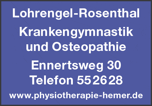 Kundenfoto 1 Lohrengel-Rosenthal Praxis f. Physiotherapie