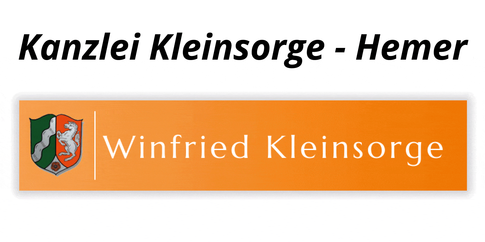Kundenlogo Kleinsorge Winfried Rechtsanwalt und Notar a. D.