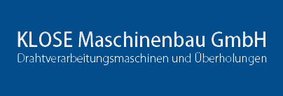 Kundenlogo von Klose Maschinenbau GmbH Spezial-Pressenbau