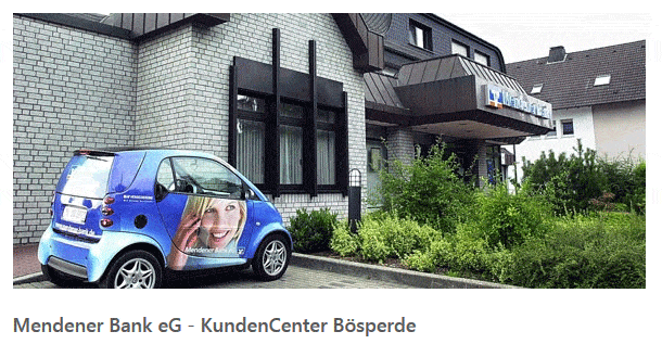 Mendener Bank Eg In Menden In Das Ortliche