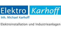 Kundenlogo Elektro Karhoff Elektroinstallation · Industrieanlagen