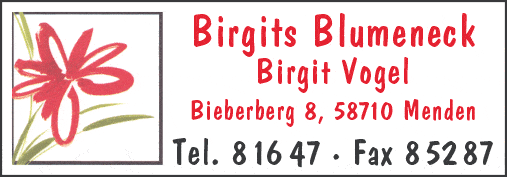 Kundenbild groß 1 Birgits Blumeneck Blumengeschäft