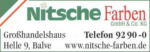 Kundenbild groß 1 Nitsche Farben GmbH & Co. KG