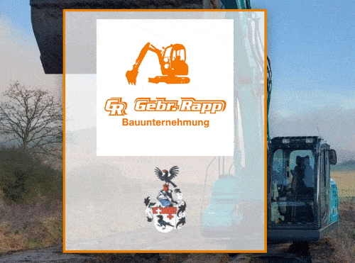 Kundenlogo von Gebr. Rapp GmbH & Co. KG Tief- u. Straßenbau Rohrleitungsbau