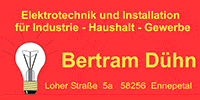 Kundenlogo Dühn Bertram Elektrotechnik
