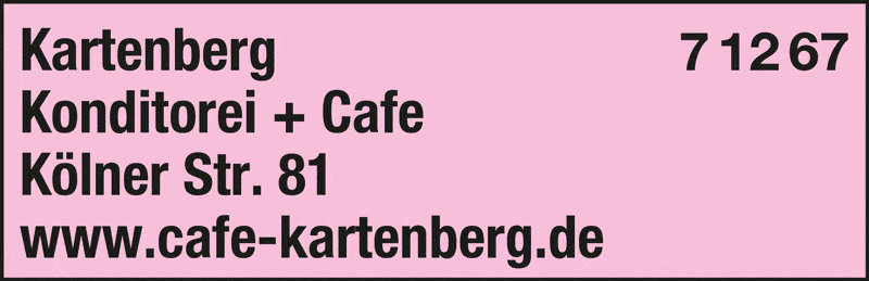 Kundenbild groß 1 Kartenberg Cafe - Konditorei