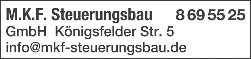 Kundenbild groß 1 M. K. F. Steuerungsbau GmbH