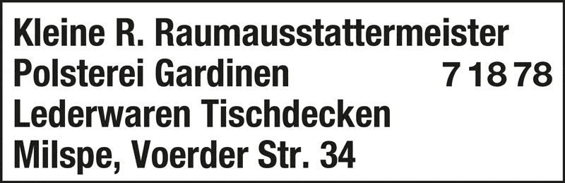 Kundenbild groß 1 Kleine Rolf Raumausstattermeister