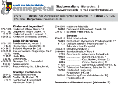 Kundenbild groß 1 Stadtverwaltung Ennepetal
