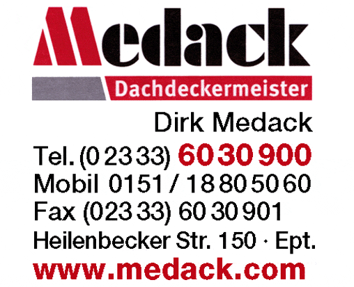 Kundenbild groß 1 Medack Dirk Dachdecker