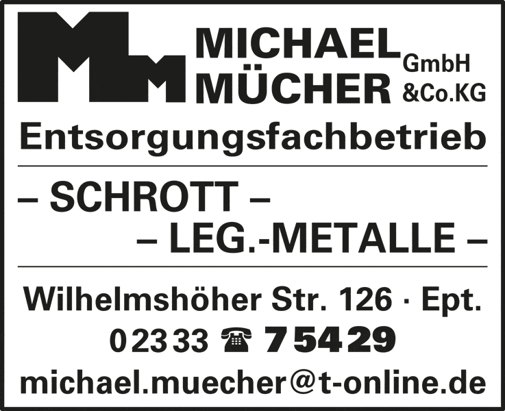 Kundenbild groß 1 Mücher GmbH & Co. KG Michael Entsorgungsfachbetrieb