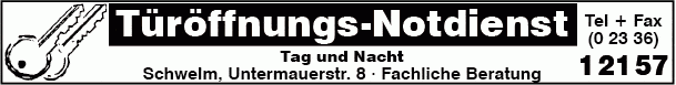 Kundenbild groß 1 Schwelmer Schlüsseldienst Inh. Antonius Kirailidis