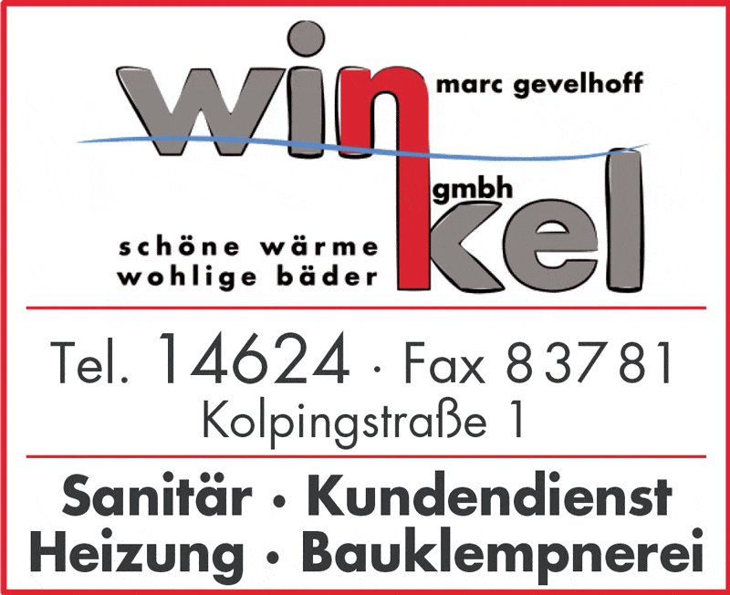Kundenbild groß 1 Winkel GmbH Inh. Marc Gevelhoff