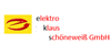 Kundenlogo von Schöneweiß GmbH Klaus Elektro Kundenlogo von Schöneweiß GmbH Klaus Elektro