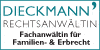 Kundenlogo von Dieckmann Anette Rechtsanwältin Kundenlogo von Dieckmann Anette Rechtsanwältin