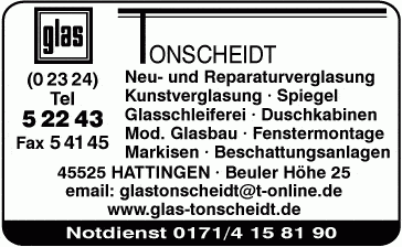 Kundenbild groß 1 Tonscheidt Glasfachbetrieb