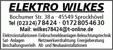 Kundenbild groß 1 Wilkes Elektro