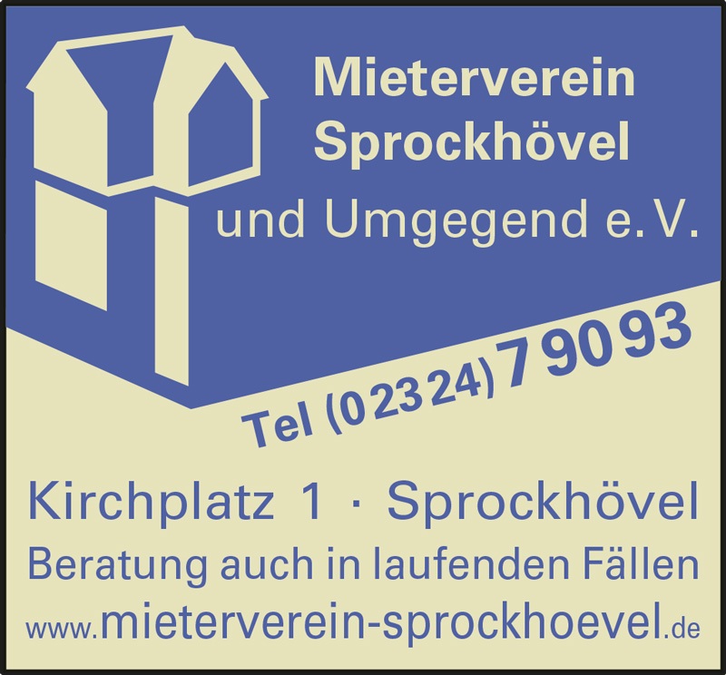 Kundenbild groß 1 Mieterverein Sprockhövel u. Umgegend e.V.