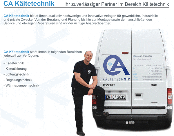 Kundenbild klein 2 CA-Kältetechnik GmbH Hauptsitz