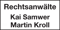 Kundenlogo Samwer Kai u. Kroll Martin Rechtsanwälte